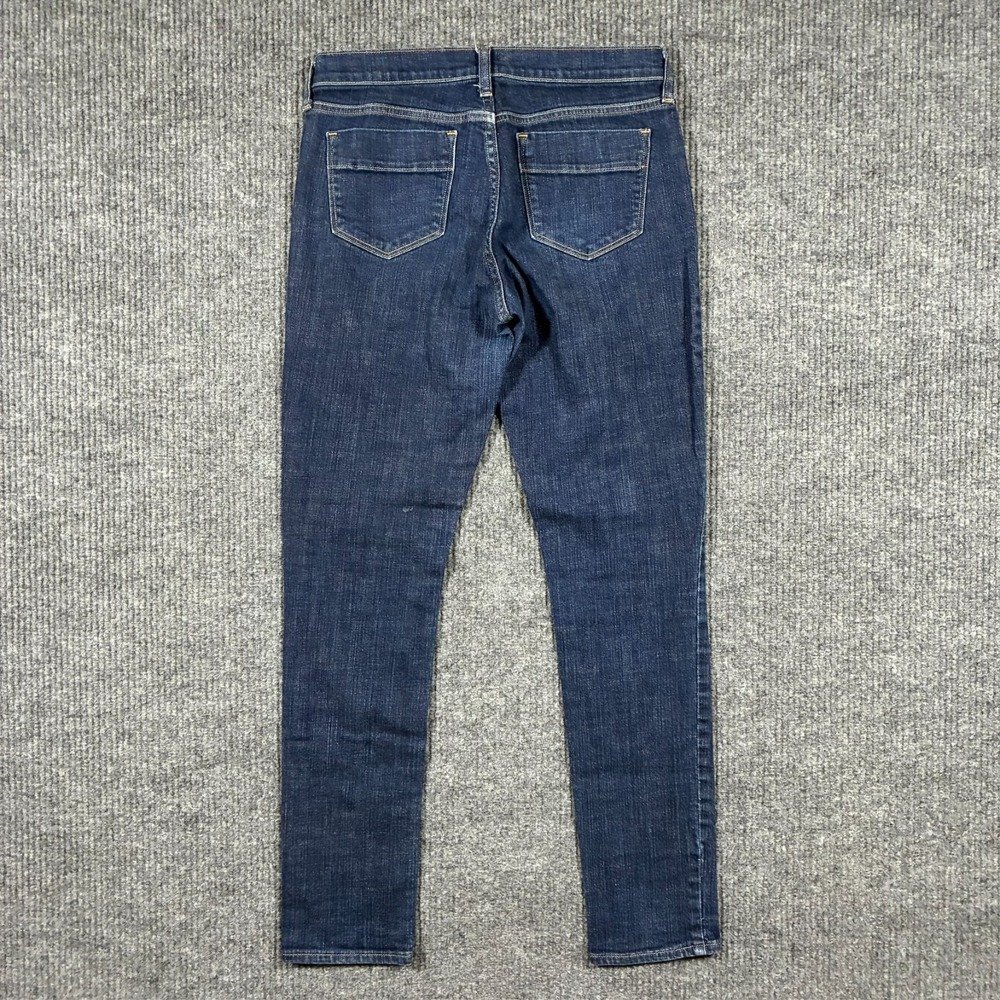 Old Navy The Sweetheart Womens Skinny Jeans Size 6 Long Blue Denim Low Rise - Picture 2 of 11